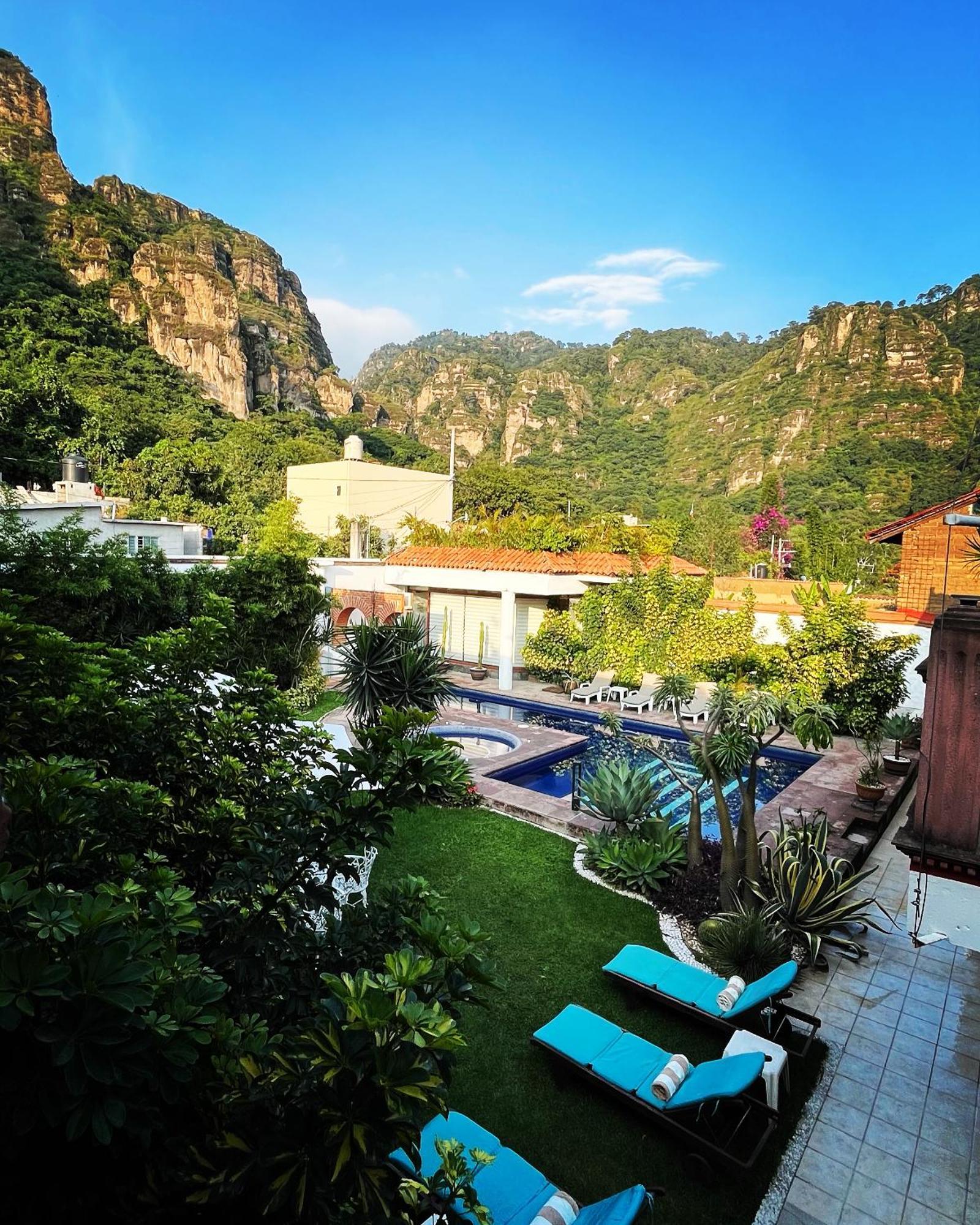 Hotel Hacienda Ventana Del Cielo Тепостлан Экстерьер фото