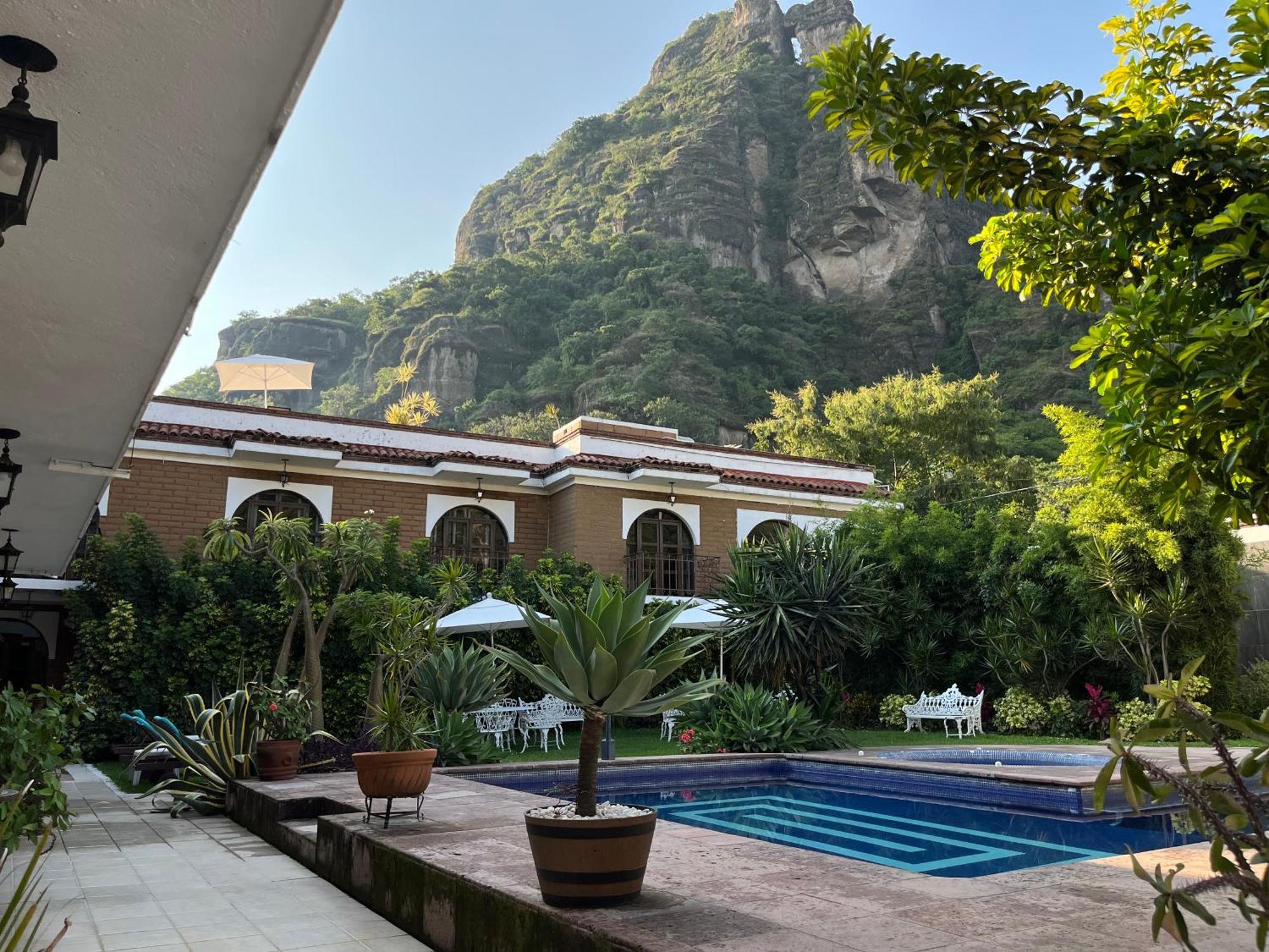 Hotel Hacienda Ventana Del Cielo Тепостлан Экстерьер фото